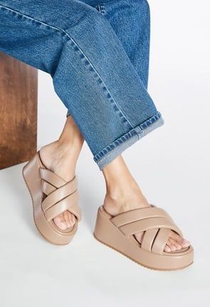 Meline Platform Wedge Sandal | JustFab