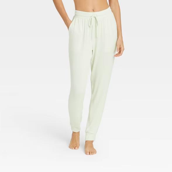 Women's Striped Perfectly Cozy Lounge Jogger Pants - Stars Above™ | Target