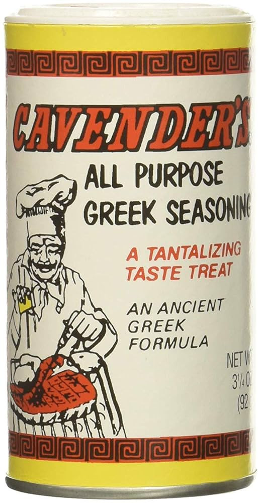 Cavender's All Purpose Greek Seasoning - 3.25 oz (pack of 2) Cavender's Exclusive recipe insert i... | Amazon (US)