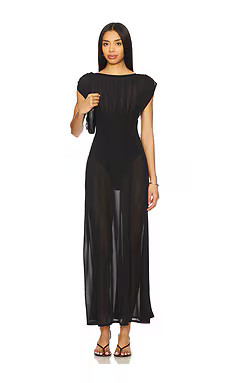 Camila Coelho Ophelia Dress in Black from Revolve.com | Revolve Clothing (Global)