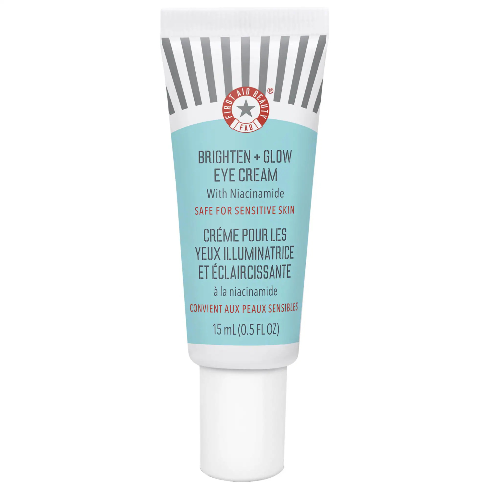 First Aid Beauty Brighten + Glow Eye Cream with Niacinamide 0.5 oz / 15 ml | Sephora (US)