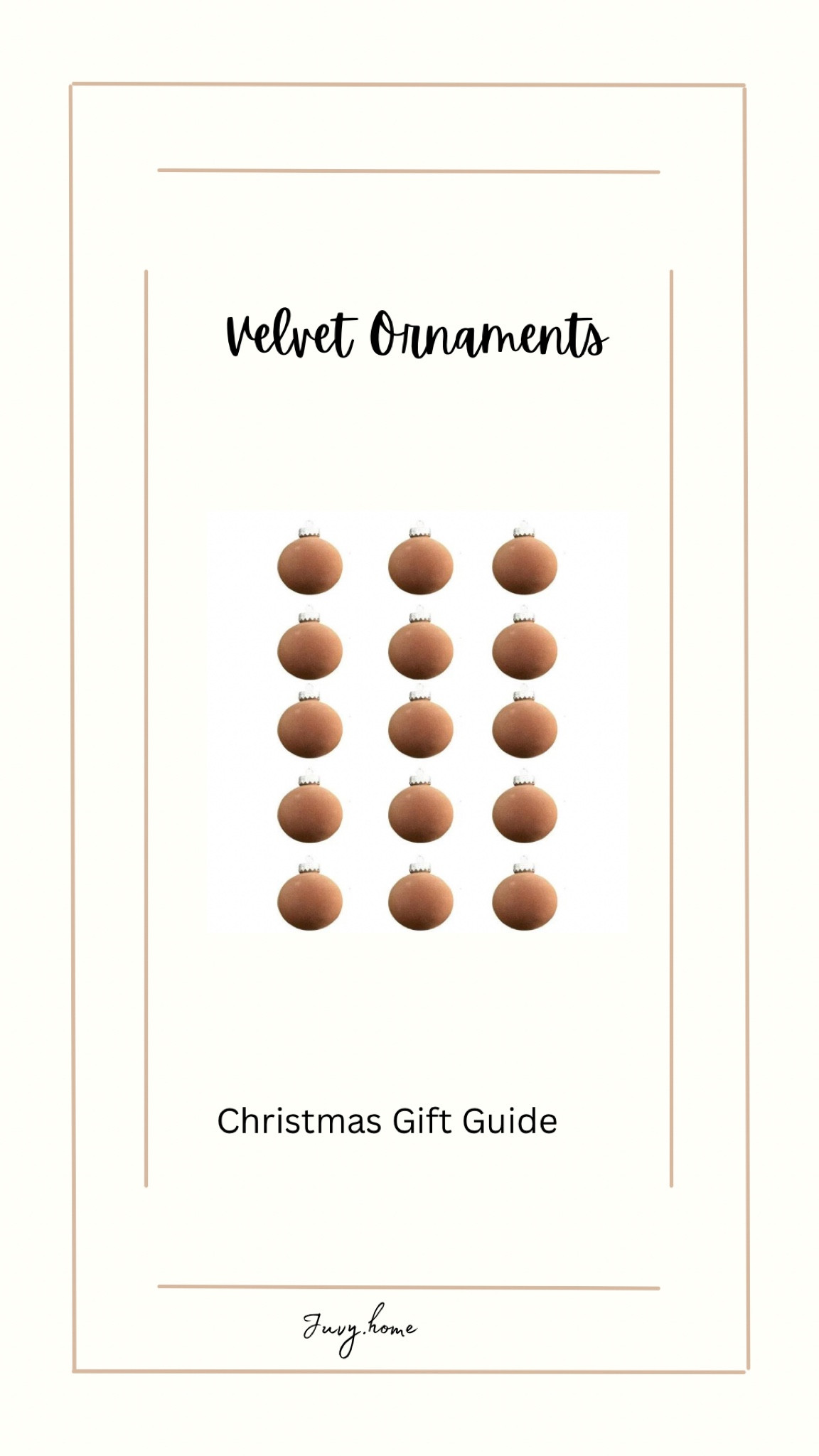 Viral velvet ornaments. Neutral holiday decor. $10 only

#LTKGiftGuide #LTKsalealert #LTKHoliday