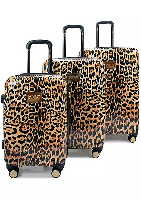 Leopard 3 Piece Expandable Luggage Set | Belk