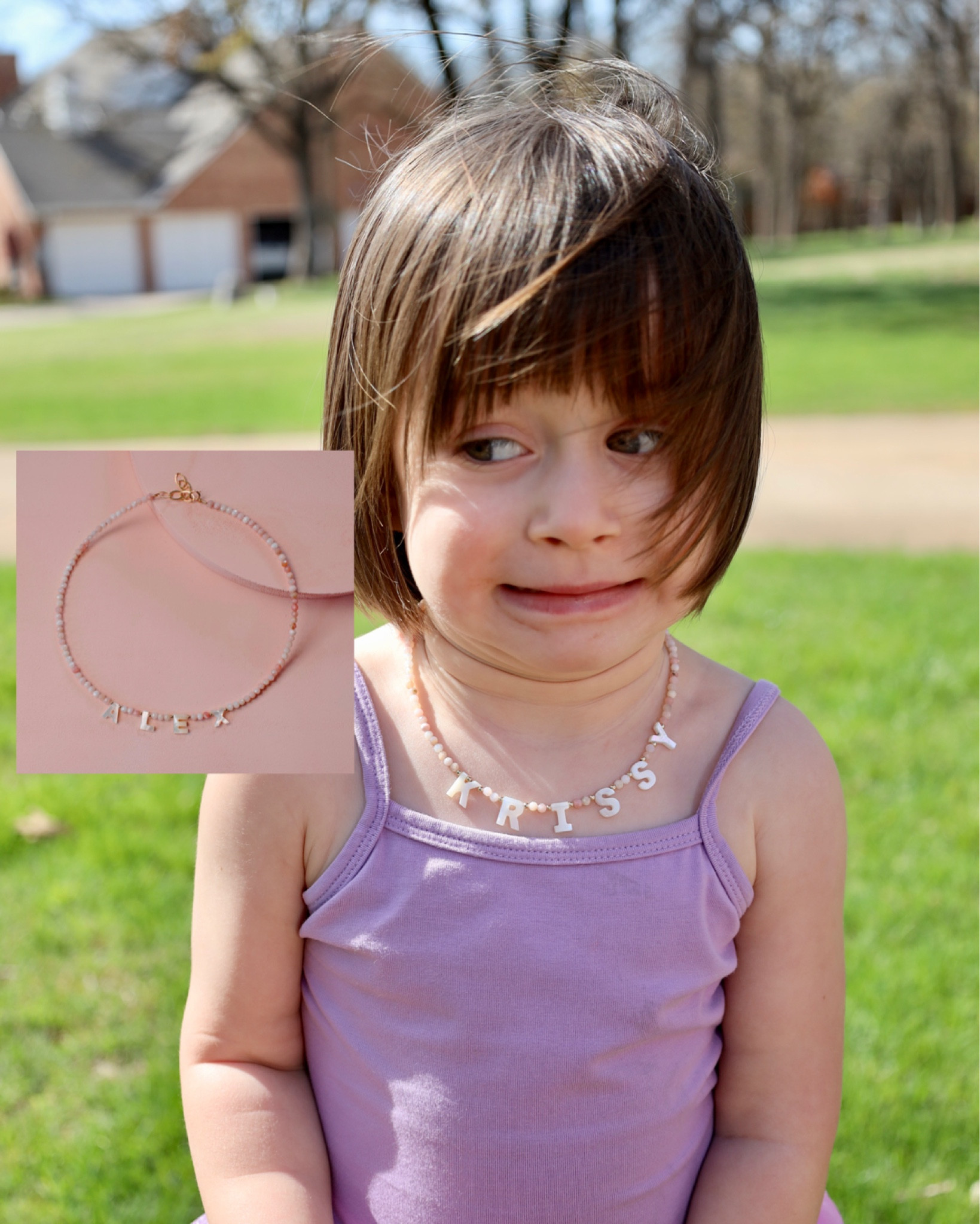 The CUTEST necklace for your little girl 🤎 We gifted Krissy this necklace for potty training and she LOVES it! 

#LTKkids #LTKbaby #LTKGiftGuide