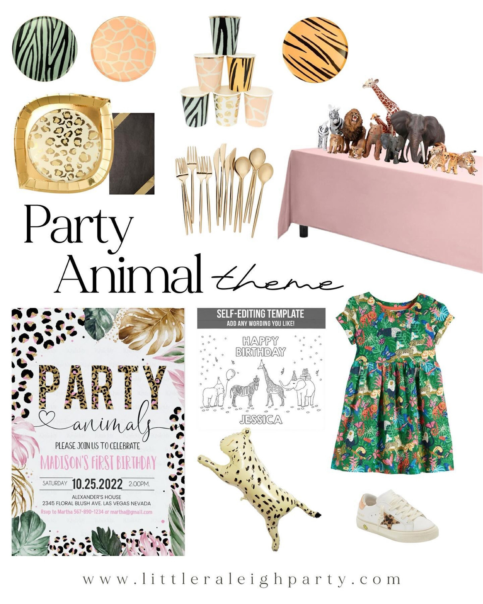 Where are my party animals?!? Enjoy this girly safari party inspo!

#LTKKids #LTKParties #LTKFamily
