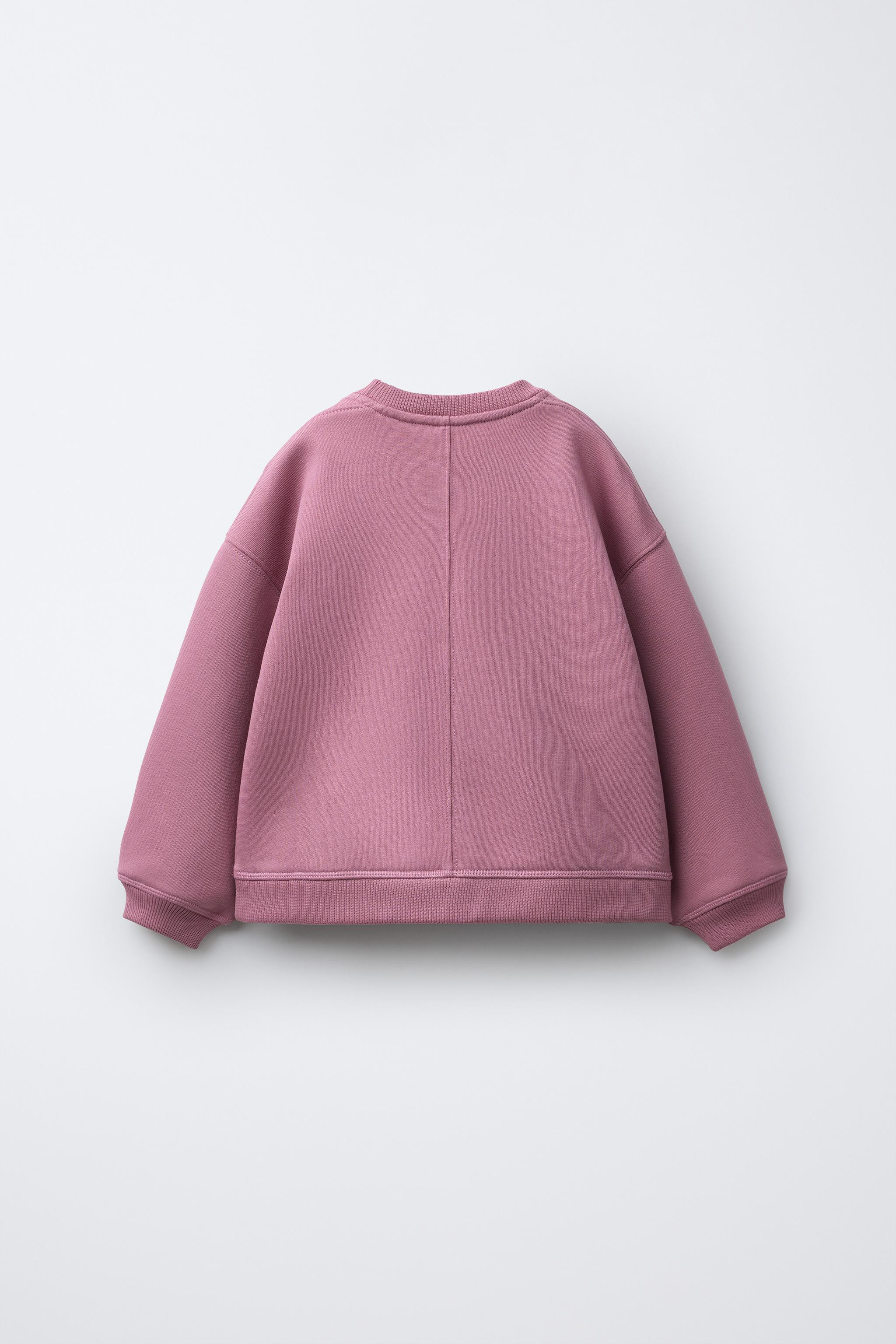 RAISED TEXT SWEATSHIRT | Zara US