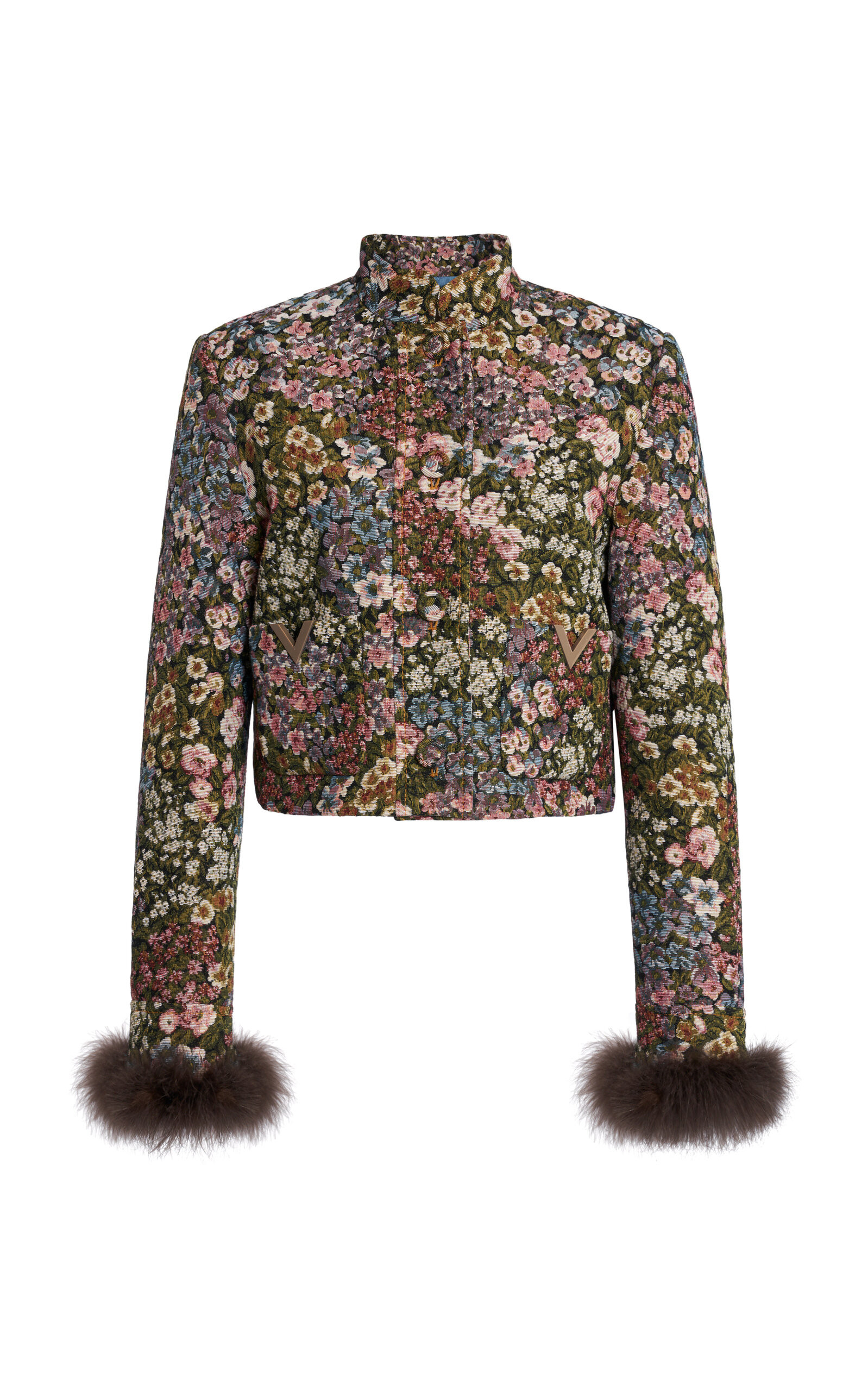 Apres L'Hiver Jacquard Cropped Jacket | Moda Operandi (Global)