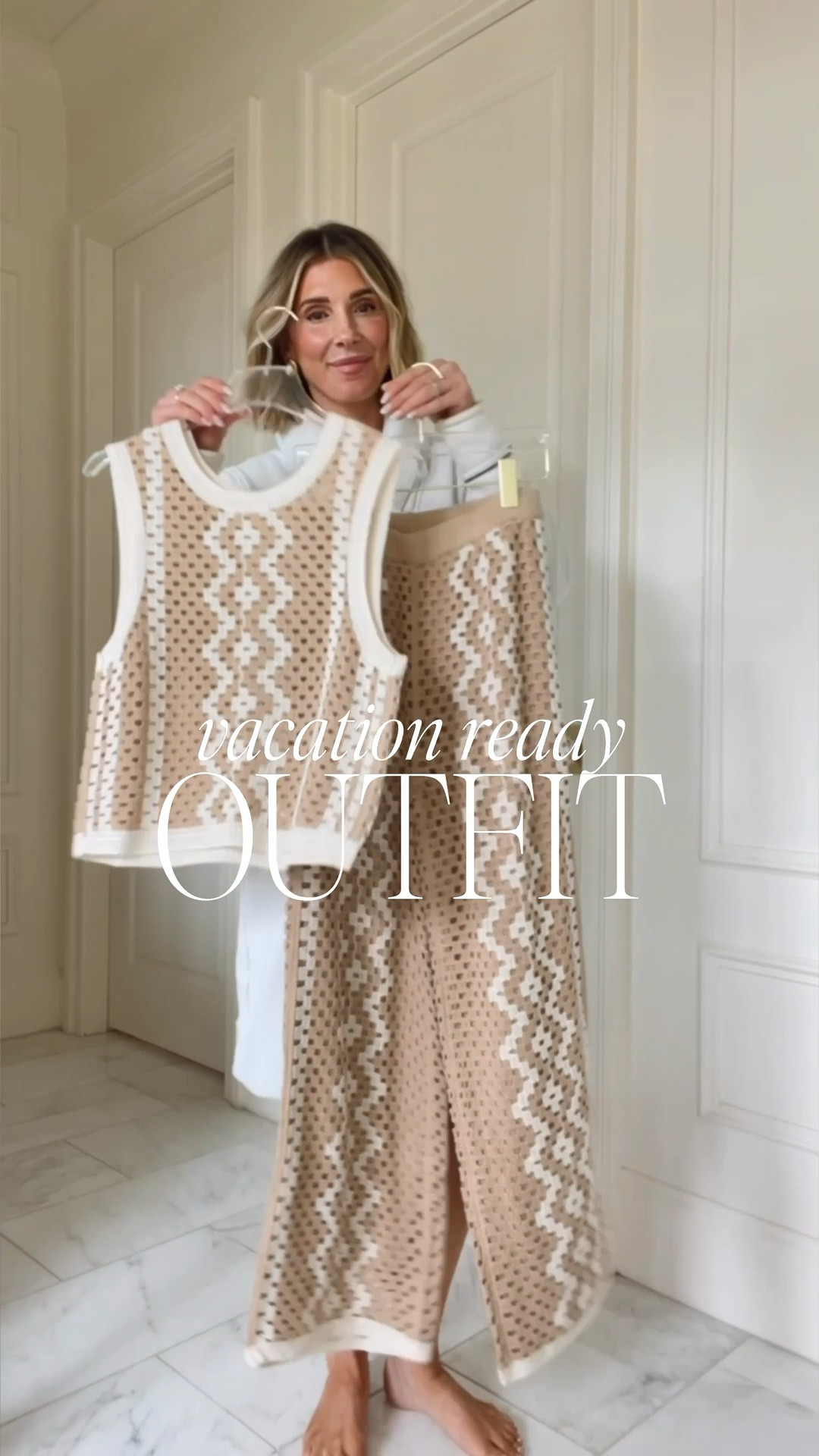 The cutest crochet set for spring/summer. I'm 5'7 and wearing size small in all styles. 

Spring fashion 
Cellajaneblog 

#LTKSeasonal #LTKFindsUnder100 #LTKStyleTip