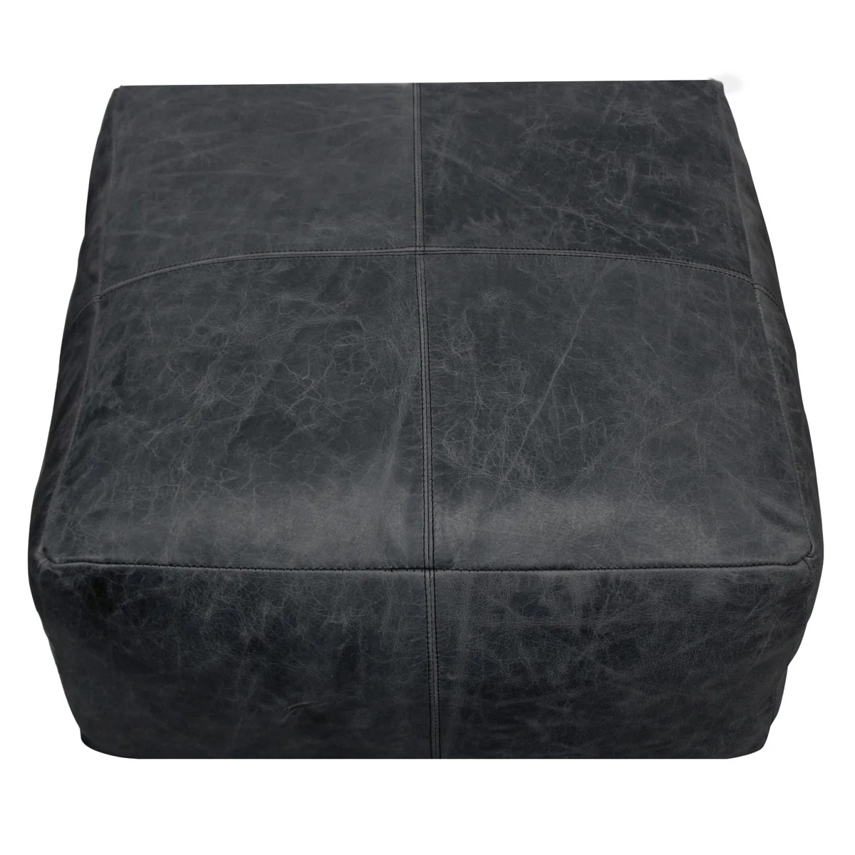 Leather Pouf | Wayfair North America