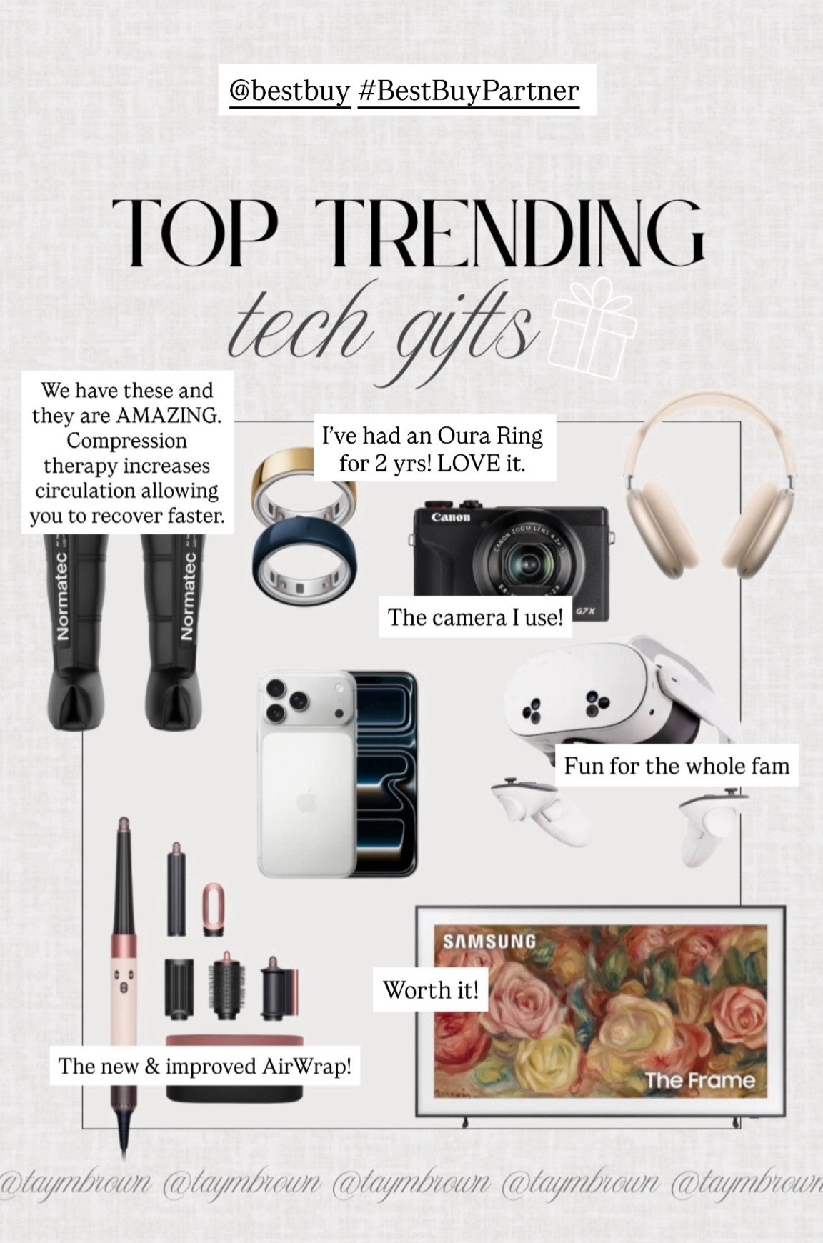 @bestbuy #BestBuyPartner
Top trending tech gifts from Best Buy!

#LTKSaleAlert #LTKGiftGuide #LTKHoliday