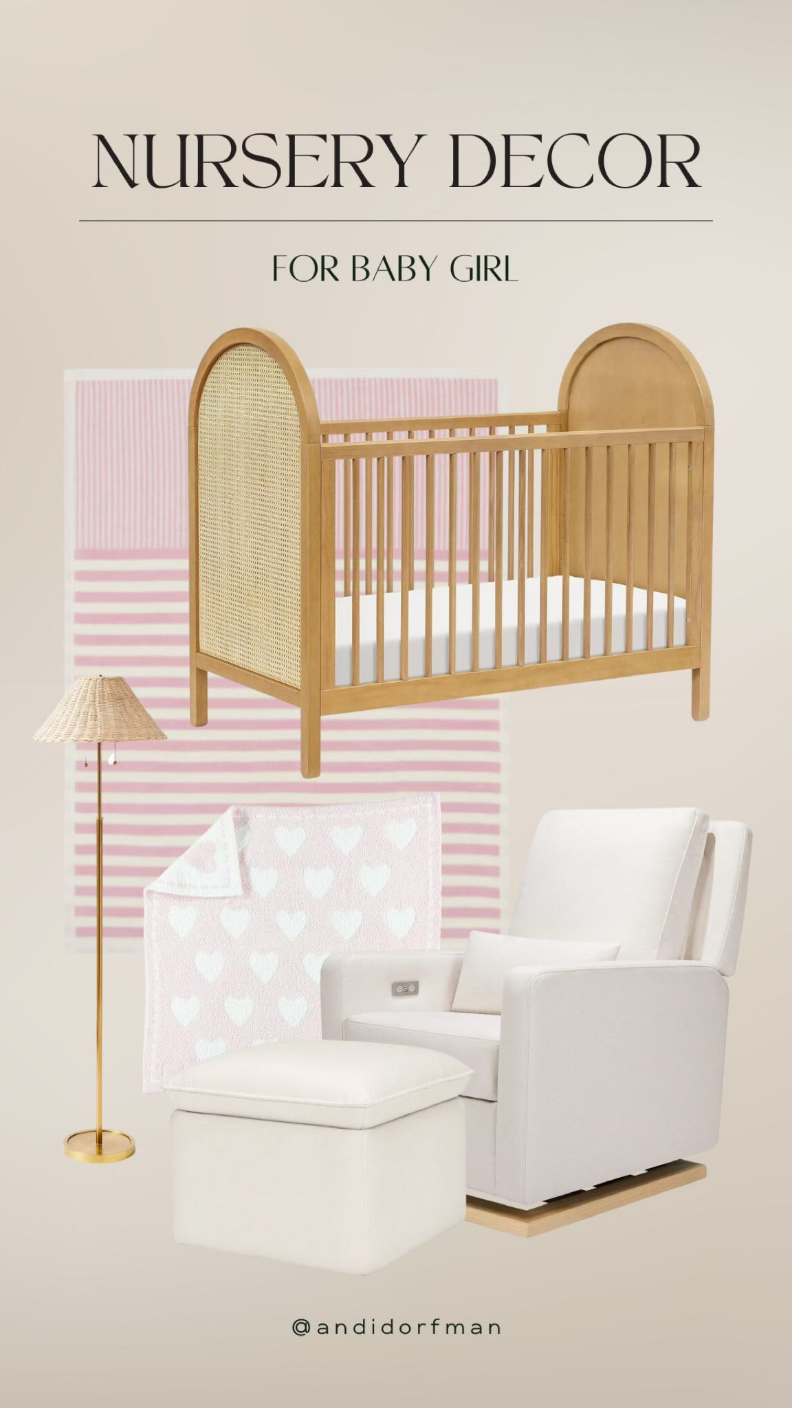 Nursery decor for baby girl 💕

#LTKBaby #LTKFamily #LTKKids