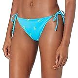 Amazon Essentials Women's Side Tie String Bikini Swimsuit Bottom, Blue, Pineapple, X-Small | Amazon (US)