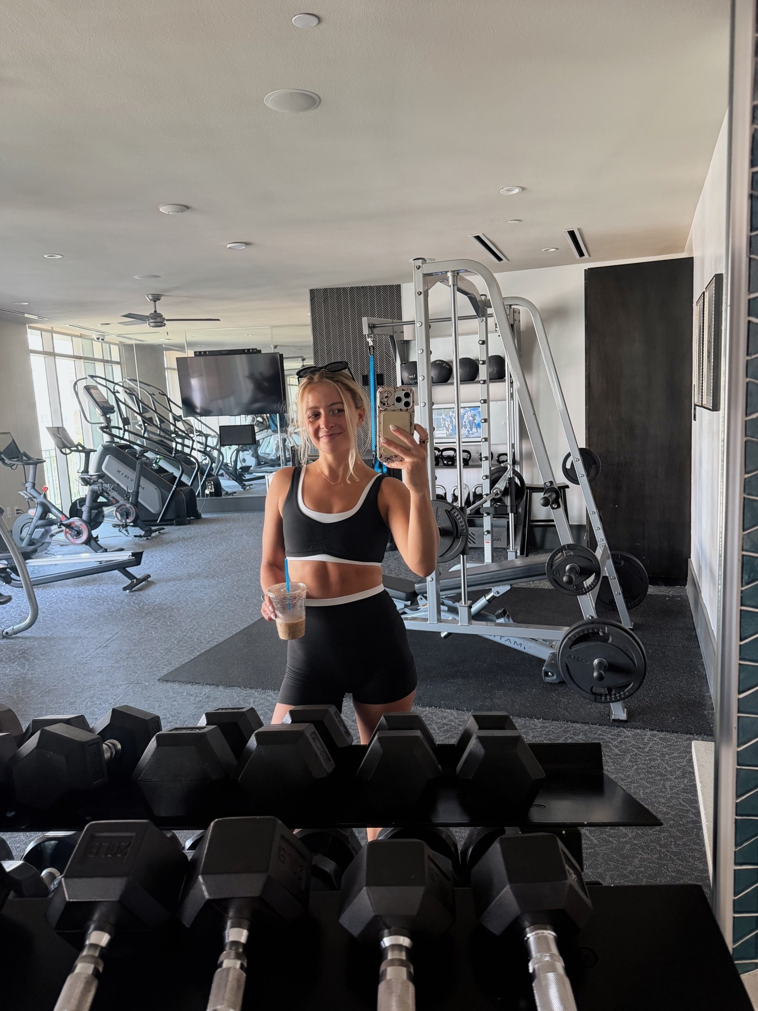 black workout set, activewear, YPB, sale

#LTKootd #LTKfitnessgoals #LTKActive