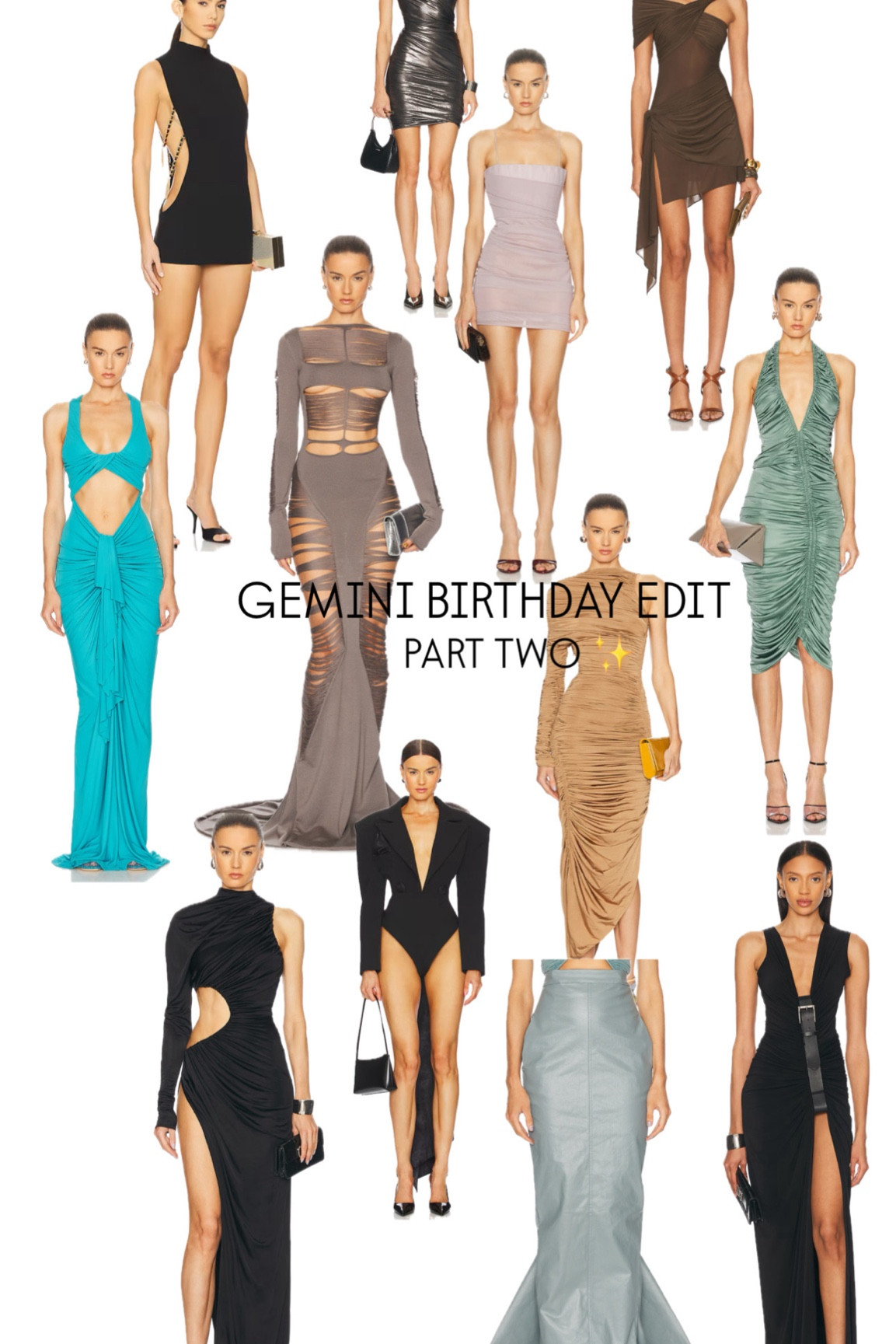 Gemini birthday edit PART TWO ✨ #gemini #geminiseason #birthdaydress #bdaydress #bday #styletip 

#LTKStyleTip #LTKParties