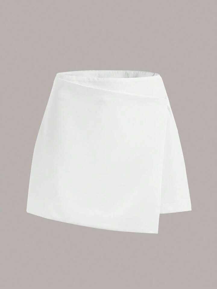 SHEIN EZwear Gonne monocolore incrociato | SHEIN