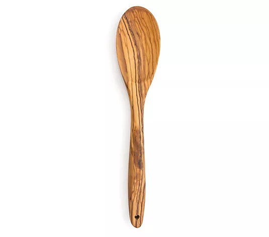 RSVP Olive Wood Spoon - QVC.com | QVC