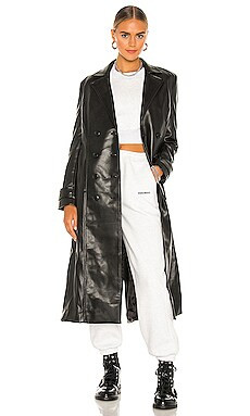 Vegan Leather Trench Coat
                    
                    Bardot | Revolve Clothing (Global)