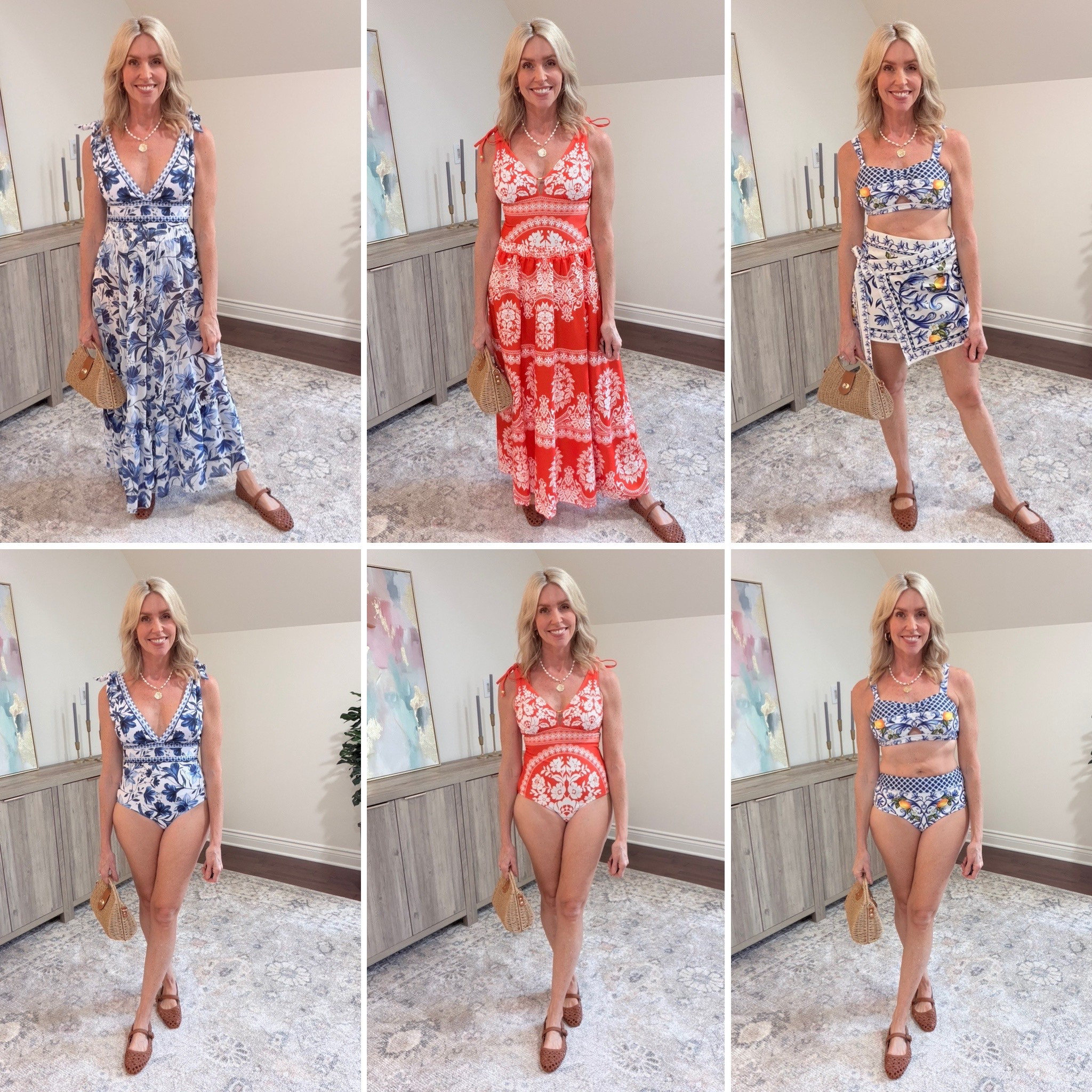 The most GORGEOUS swim sets from
Amazon! I’m wearing a size medium in all 3. I love how stunning they are with the skirts. Fabulous fit and showstopper style. I added a few other faves for swim season !

#LTKSeasonal #LTKgrwm #LTKOver40