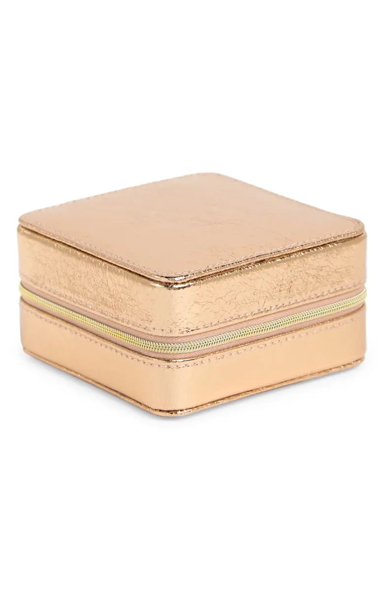 Square Zip Jewelry Box | Nordstrom Rack