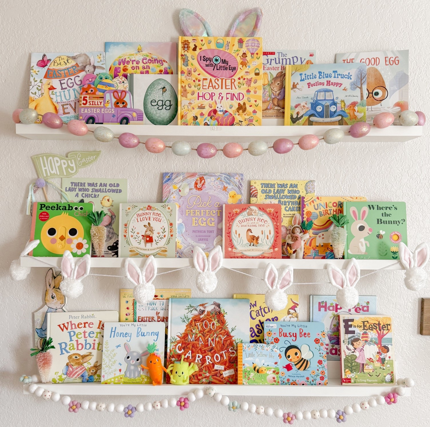 Easter bookshelves 🐣🐰🥕 

#LTKSeasonal #LTKKids #LTKmomlife