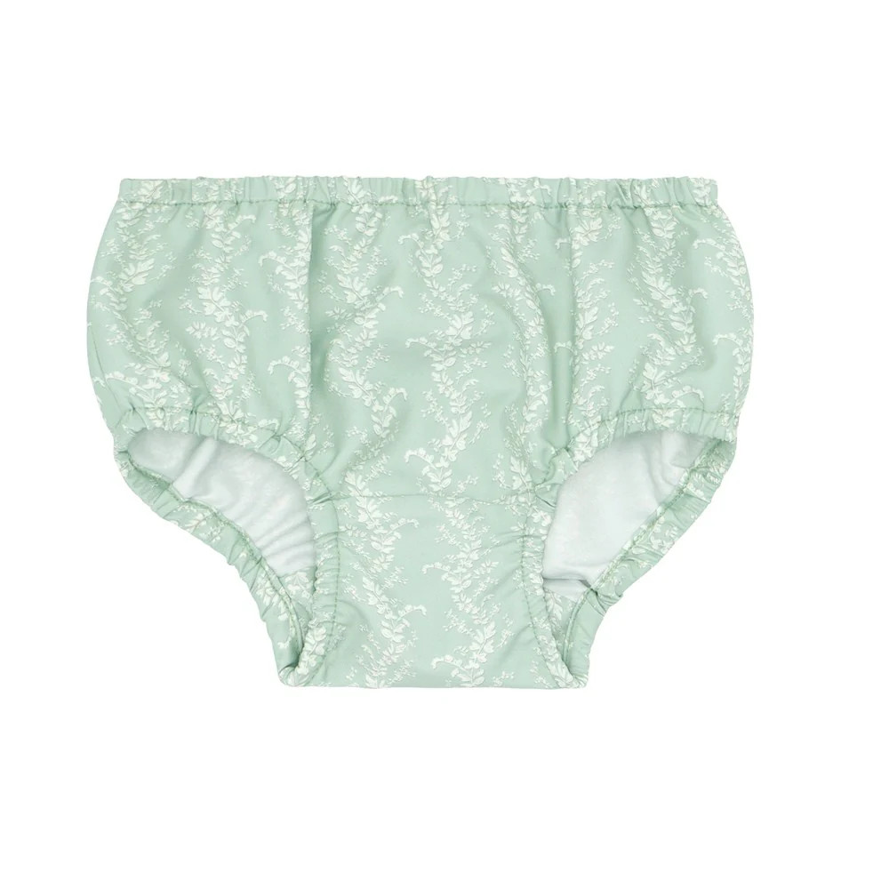 baby navy gingham diaper cover | minnow