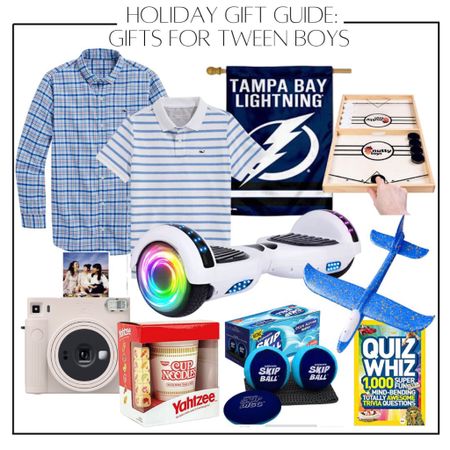 Holiday gift guides, Christmas gift guides, Christmas shopping, holiday shopping for boy, holiday gifts for tween boy, holiday shopping for bot, gift ideas for boy, gift ideas for tween boy



#LTKunder100 #LTKHoliday #LTKkids