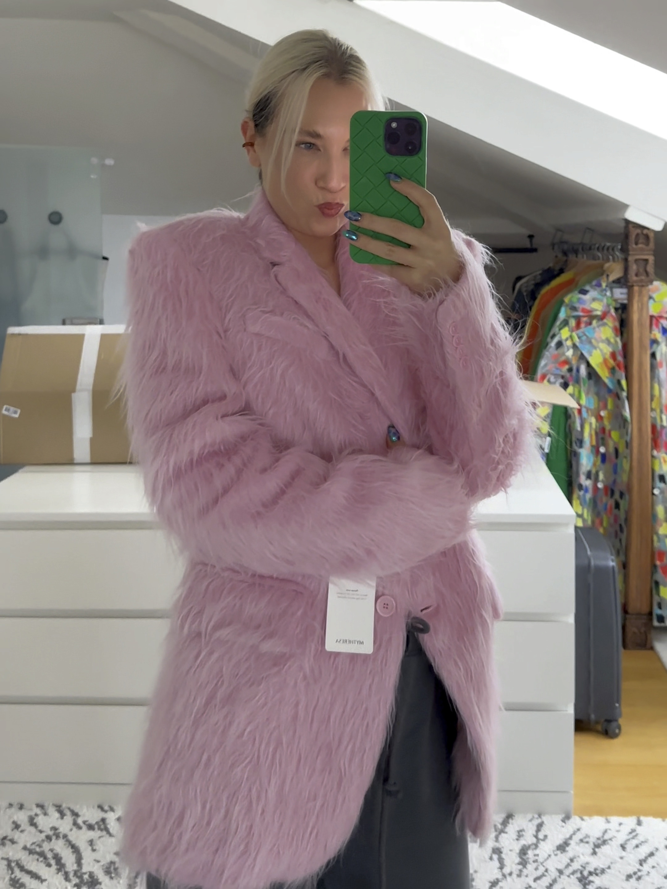 wanted to share this quickly as I just received this pink fluffy blazer and so in love with the colour and texture! it was on my wish list for a long time but always sold out in my size. if you like it as much as I do you should be quick to get your hands on it! 🎀 

#LTKHoliday #LTKeurope #LTKSeasonal