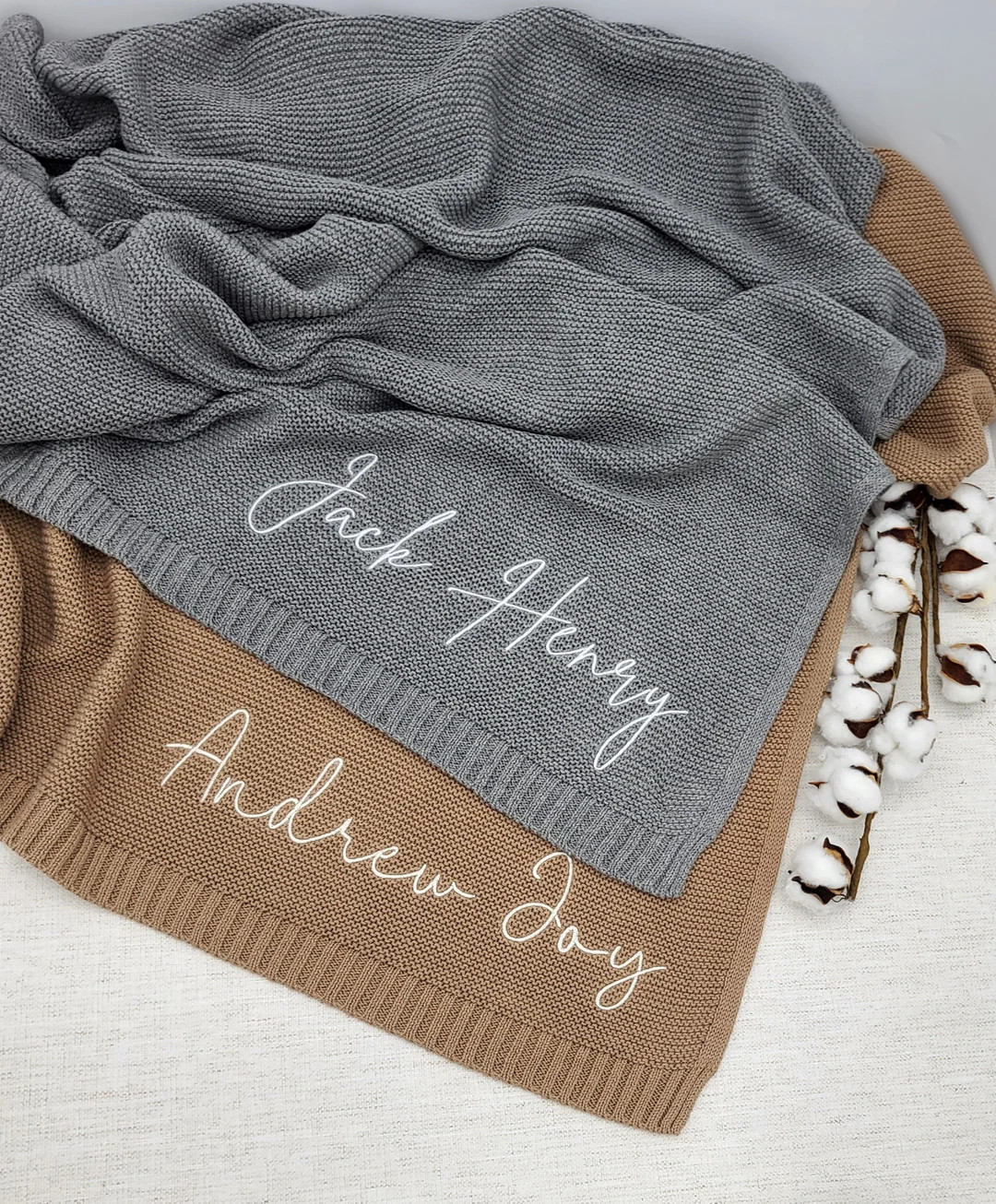 Custom Baby Blanketbaby Giftsbaby Blanket With Nameembroidered Baby Blanketbaby Shower Giftkids B... | Etsy (US)