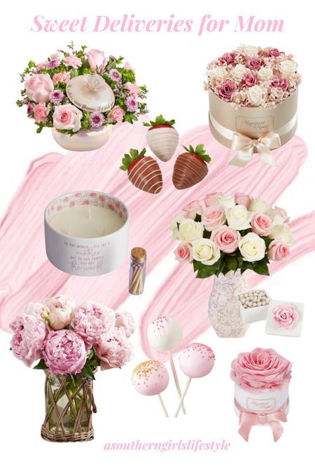 If you can’t be with your Mom on Mother’s Day & want something delivered day .. beautiful fresh flowers are perfect! 

I love that these flowers come in beautiful vases/boxes  

Cake pops, chocolate covered strawberries or a candle add an extra touch. 

#LTKFamily #LTKGiftGuide #LTKSeasonal