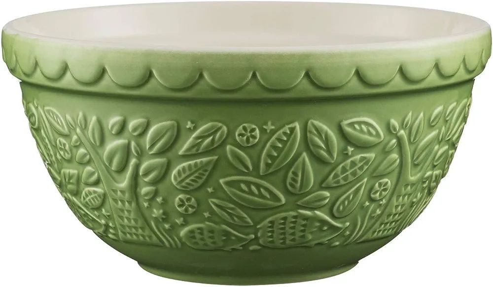 Mason Cash 2001.333 In The Forest S30 Green Mixing Bowl 21cm | Amazon (US)