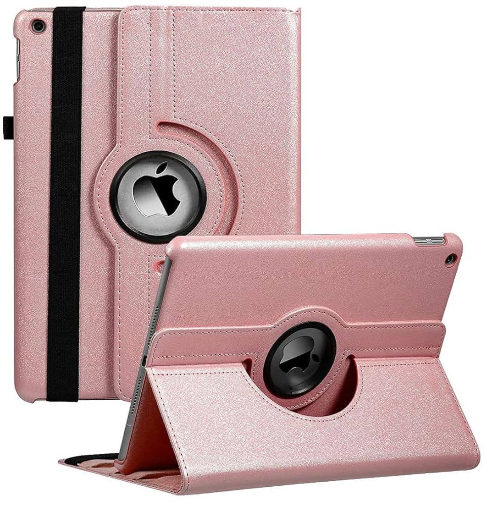 Hsxfl Rotating Case for iPad 9th/8th/7th Gen 10.2 Inch, 360 Degree Protective iPad Covers with Au... | Amazon (US)