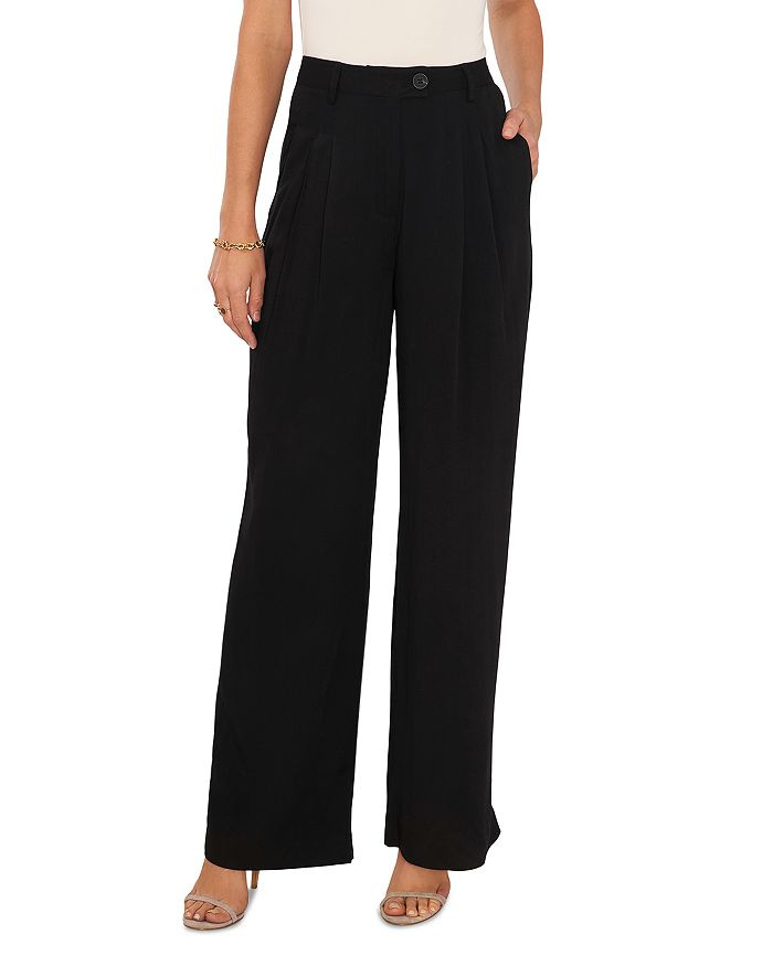Pleated Wide Leg Pants | Bloomingdale's (US)