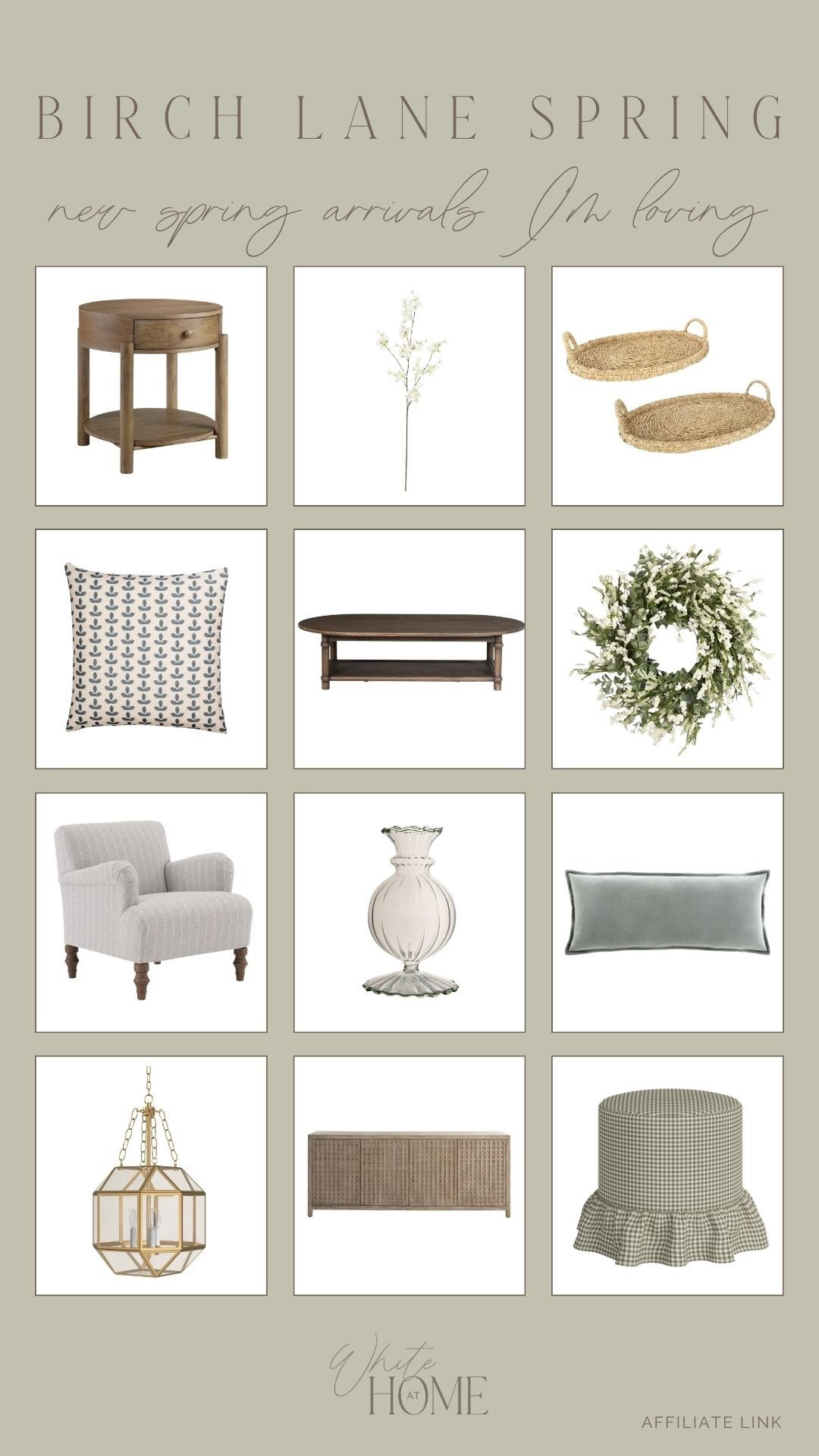 Birch Lane favorites for the spring! A mix of patterns, soft pastels, textured furniture, and high-quality designs. 

#LTKHome