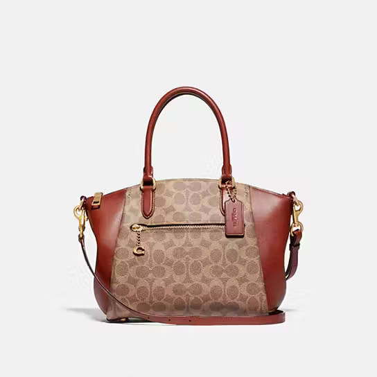 Elise Satchel In Signature Canvas(121) | Coach (US)