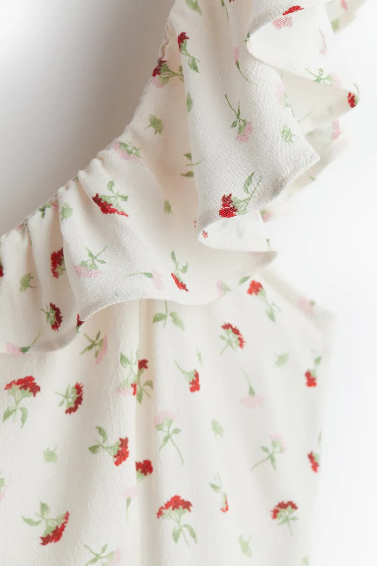 Ruffle-trimmed Top | H&M (US + CA)