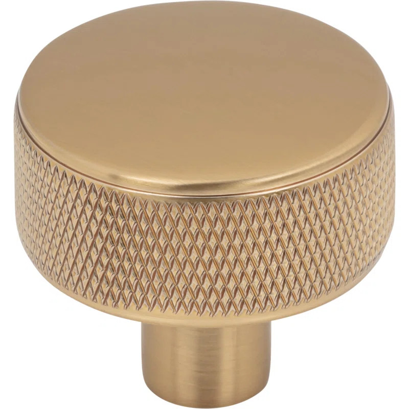 Burnham Round Knob 1 1/4 Inch Honey Bronze | Wayfair North America