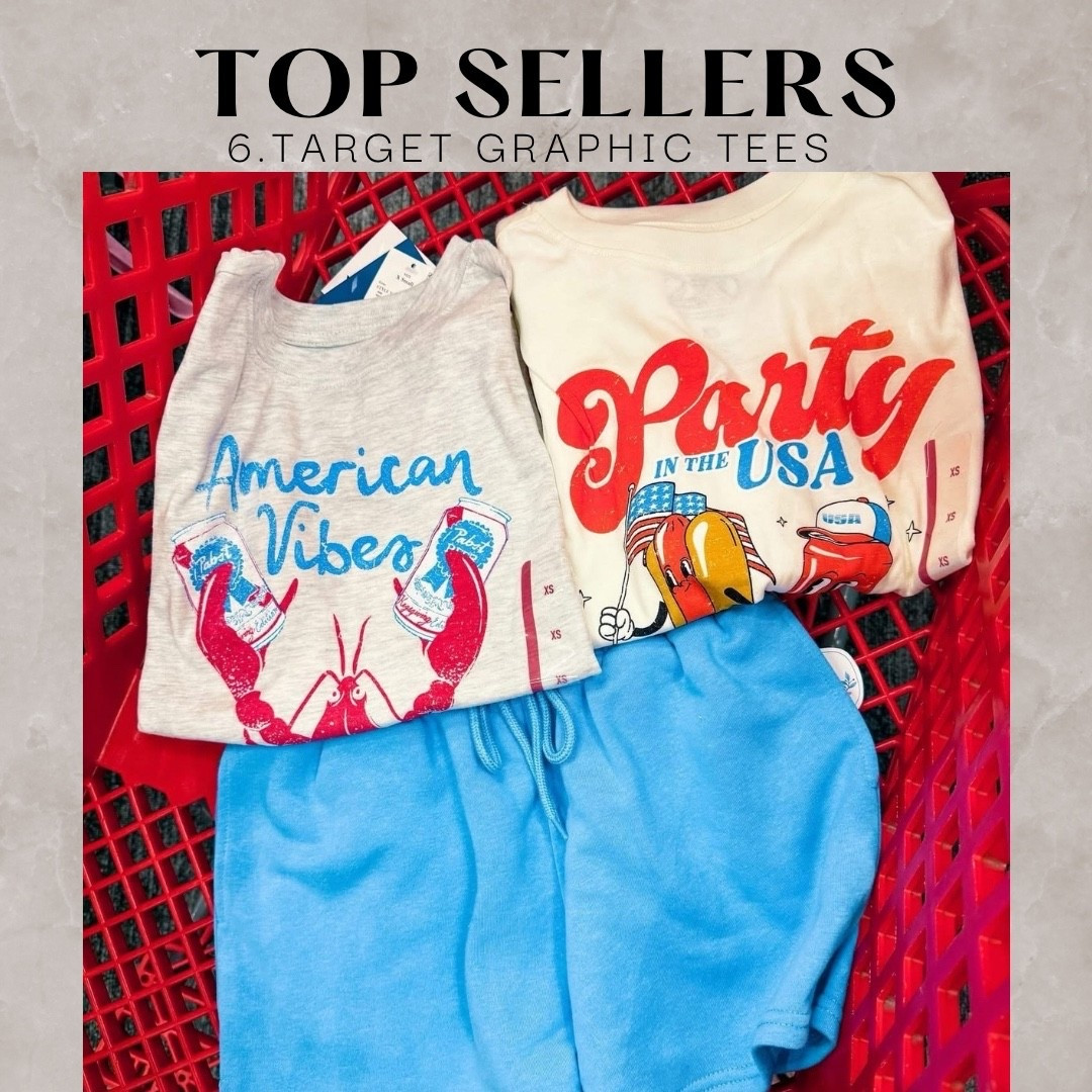 Weekly best sellers 
Target graphic tees

#LTKgrwm #LTKootd #LTKmomlife