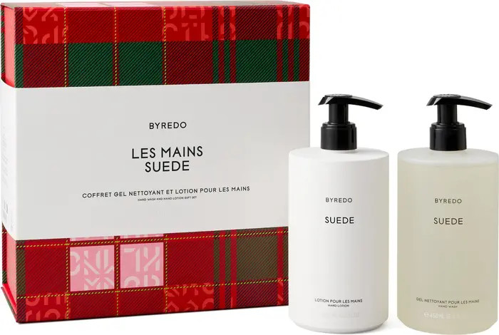 BYREDO Les Mains Suede Hand Wash & Hand Lotion Gift Set | Nordstrom | Nordstrom