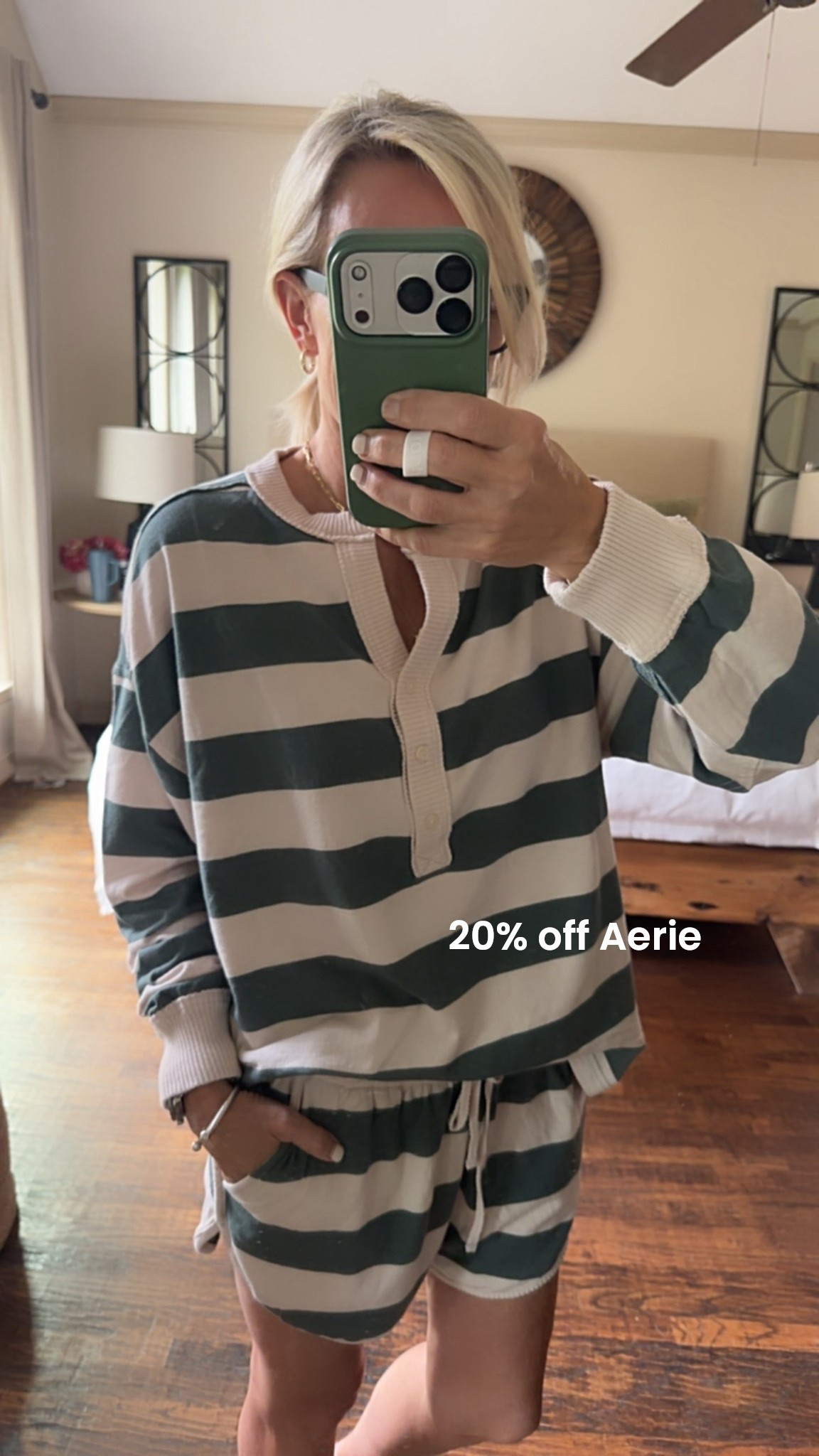 20% off at @Aerie 
Code is stackable on top of any sale item as well 

Use code LTKAERIE20

New arrivals ￼

#LTKOver40 #LTKmorningroutine #LTKSaleAlert