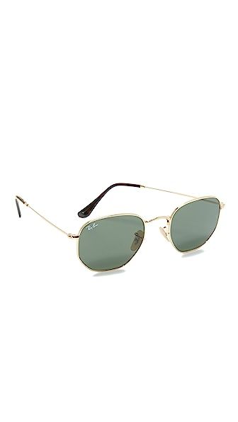 Ray-Ban Hexagonal Sunglasses | Shopbop