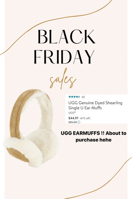 Obsessed with everything UGG this year in particular these UGG earmuffs!! 

#LTKGiftGuide #LTKSeasonal #LTKHoliday