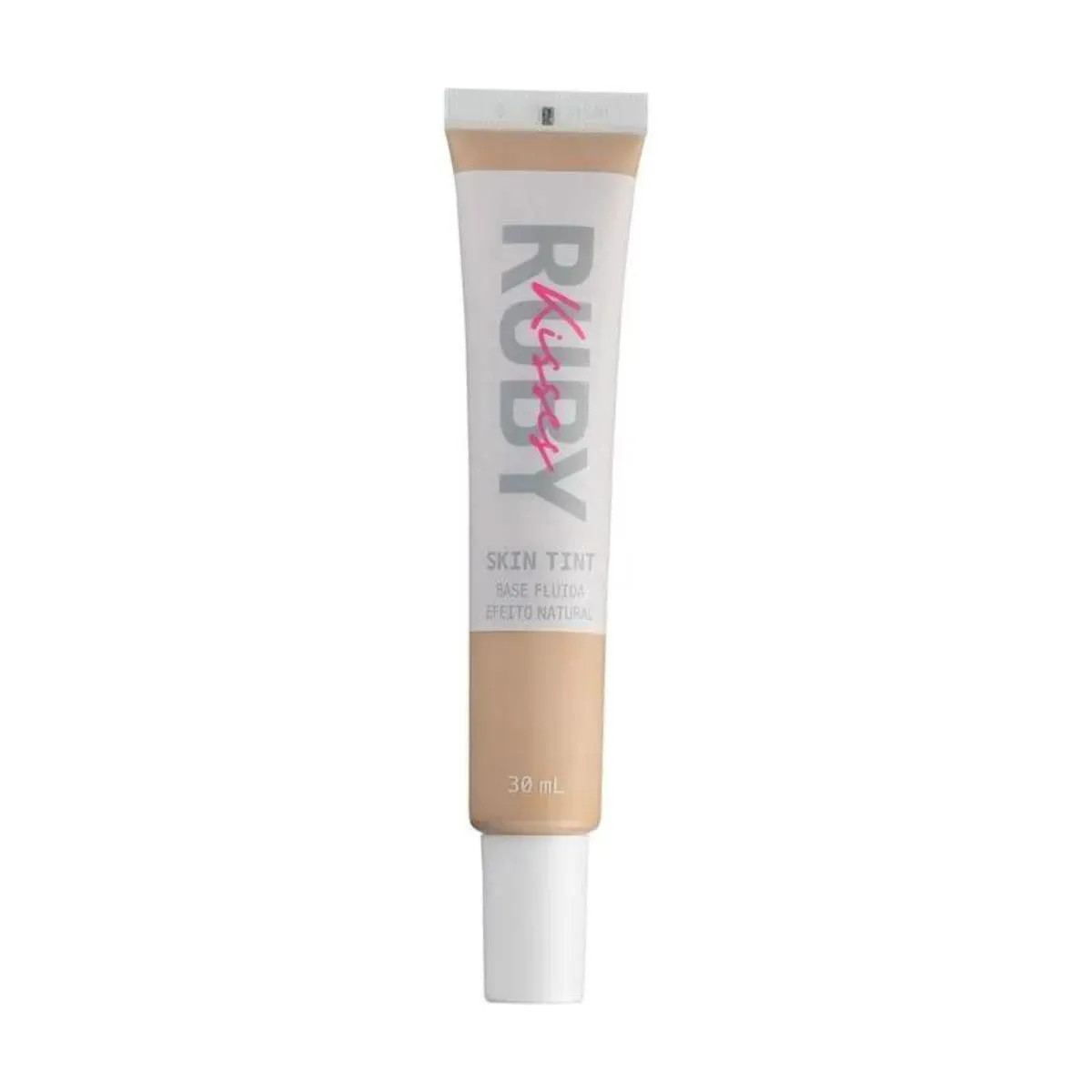 Ruby Kisses Base Fluida Skin Tint Efeito Natural 30Ml 105 | DrogaRaia (BR)