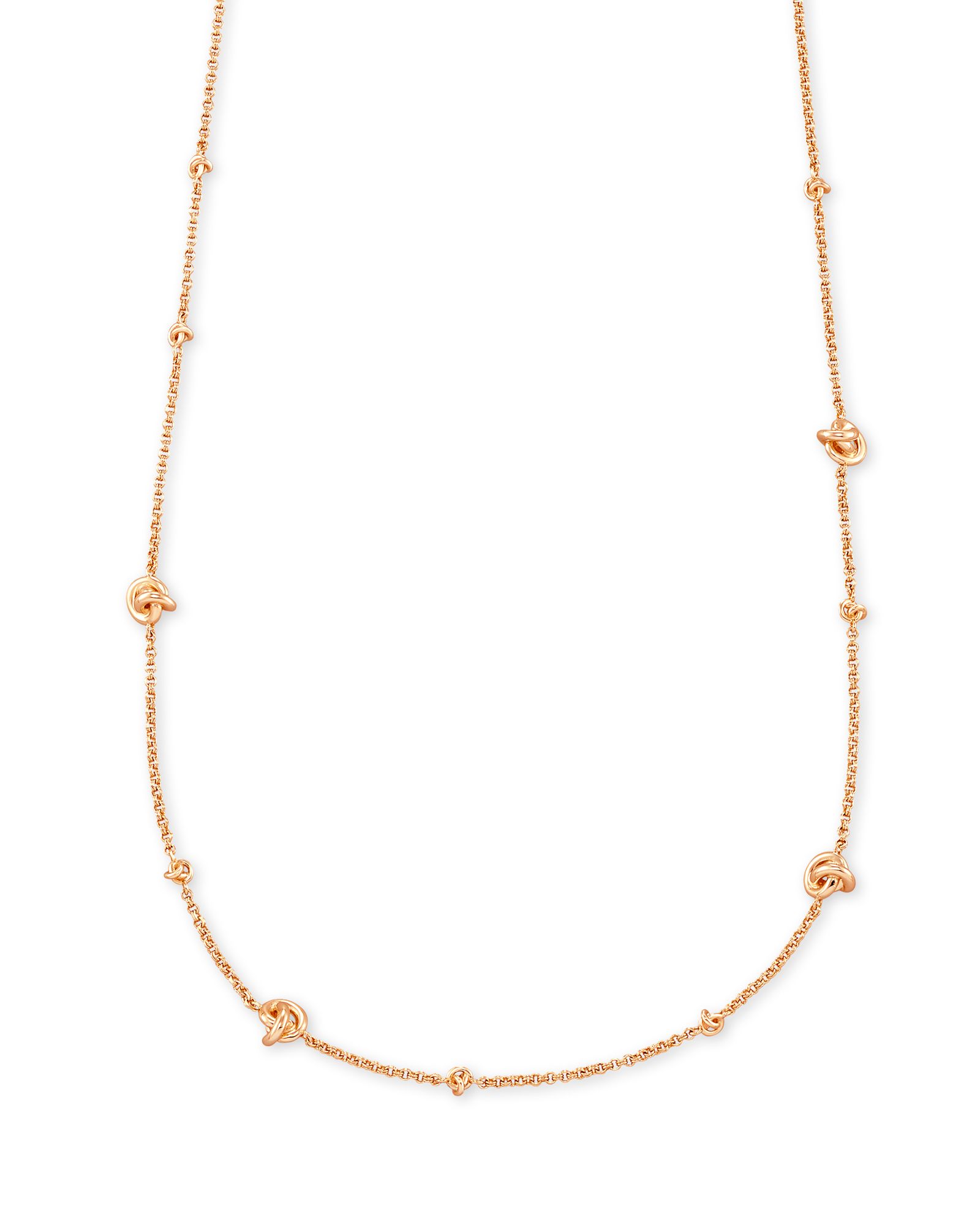 Presleigh Adjustable Necklace in Rose Gold | Kendra Scott