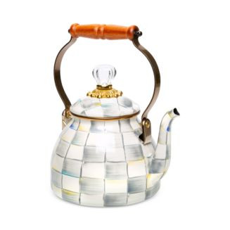 MacKenzie-Childs Sterling Check Enamel Tea Kettle, 2 Qt  | Bloomingdale's Gifts Holiday Gifts For... | Bloomingdale's (US)