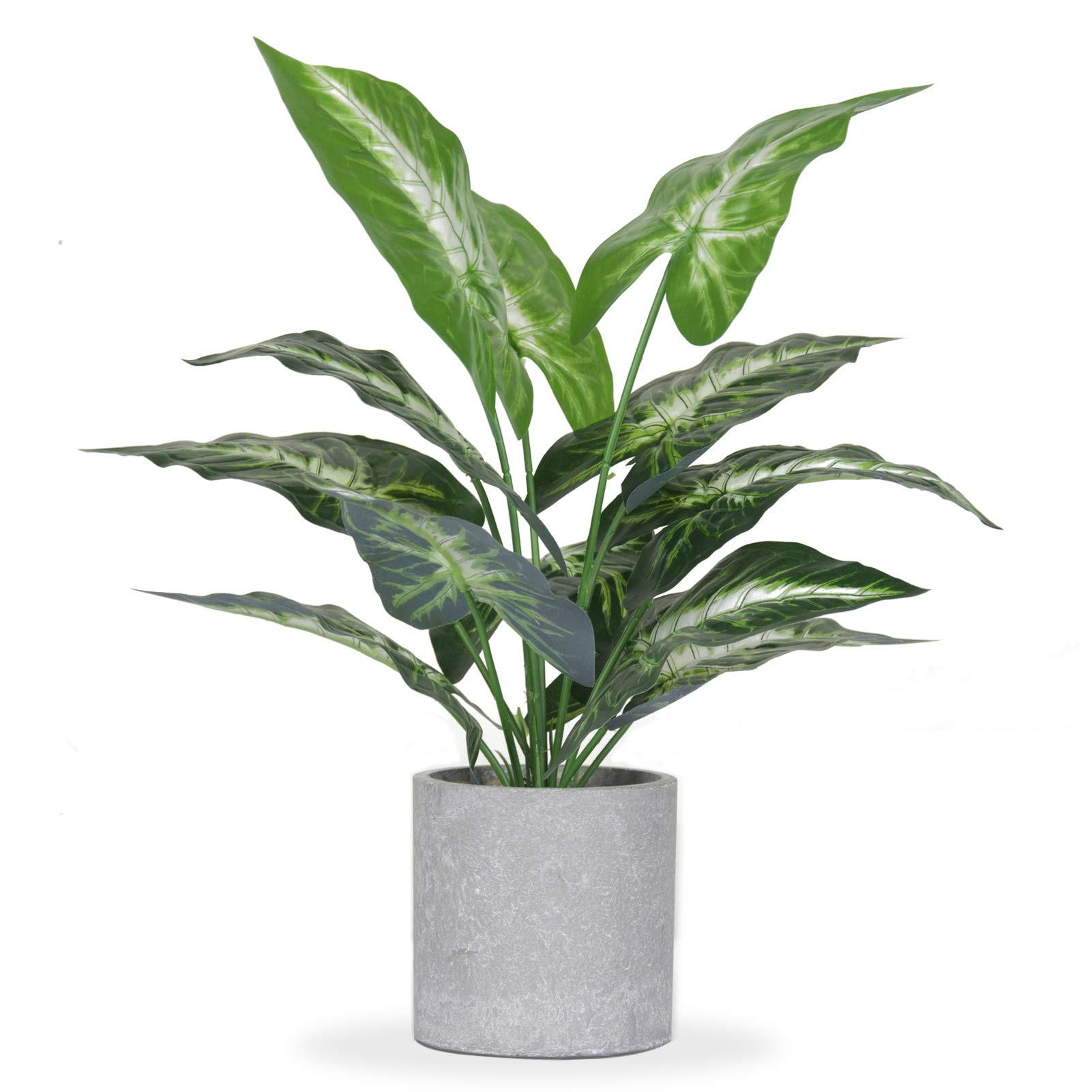 16" Small Fake Plants Artificial Tropical Faux Plants Indoor for Office Desk Shelf Bathroom Home ... | Amazon (US)