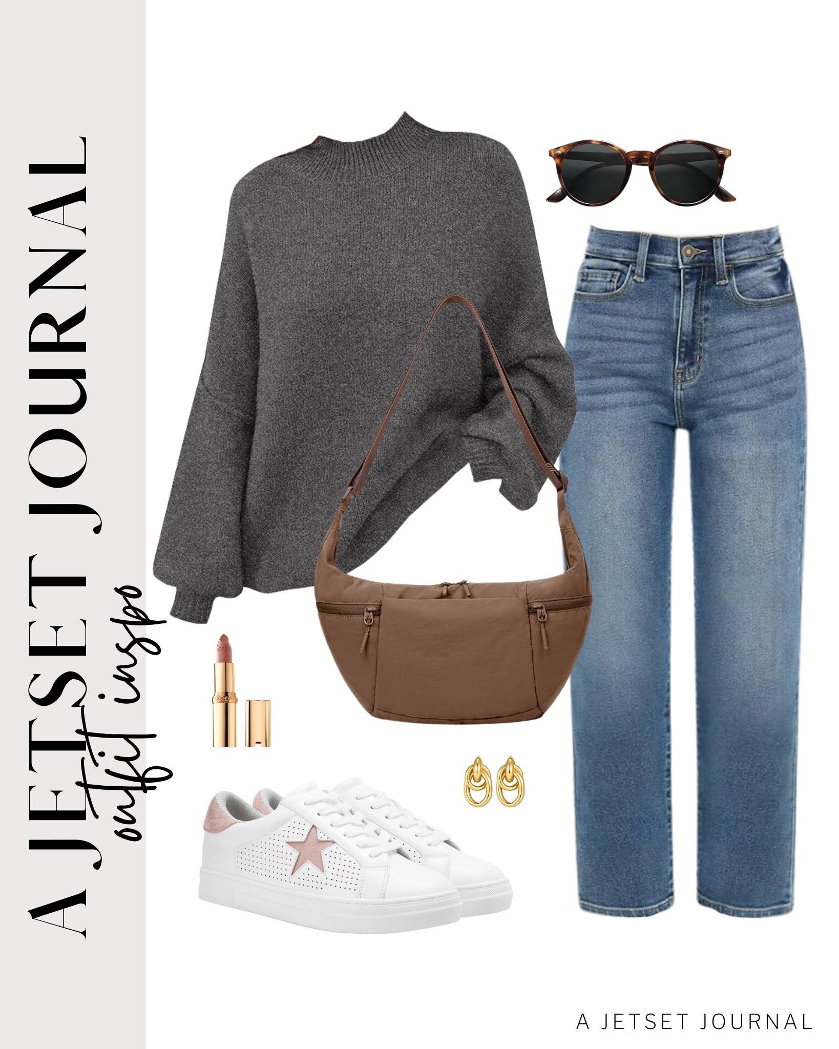 Cozy looks with oversized sweaters and jeans from Amazon!
straight leg jeans, trendy sunglasses, crescent crossbody bag, fall to winter outfit idea, casual look, vacation style, makeup must have, beauty favorite, functional bag, amazon fashion, affordable style

#LTKU #LTKFindsUnder50 #LTKSeasonal