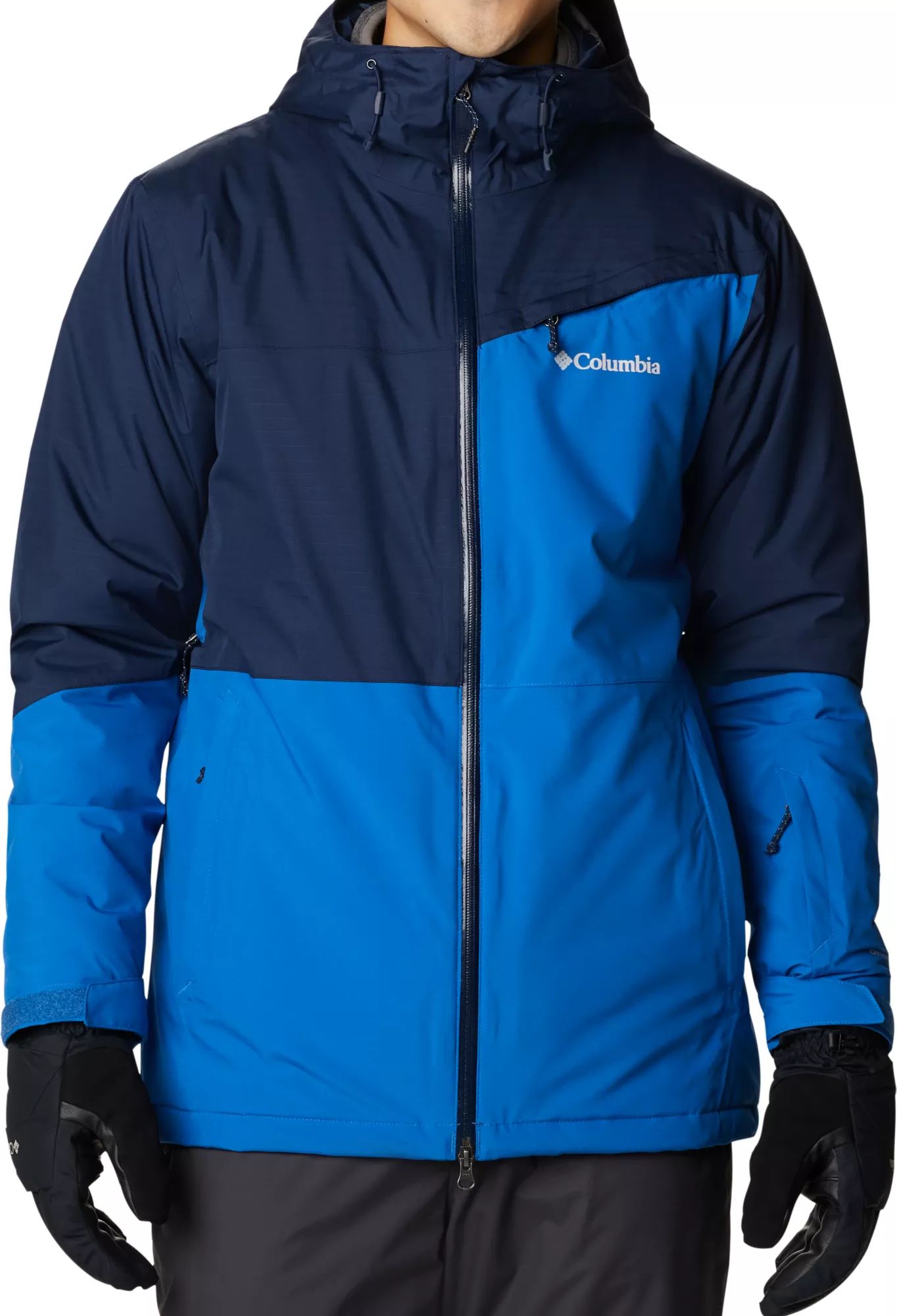 Columbia Men's Iceberg Point Jacket, Small, Brght Indigo/Cllgte Nvy | Dick's Sporting Goods