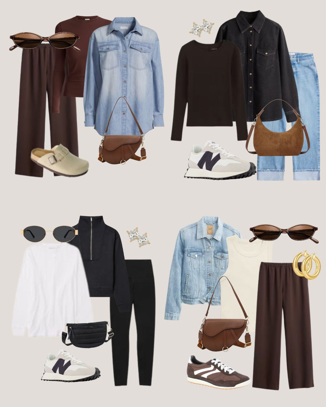Recent outfits from the year round capsule! 

#LTKootd