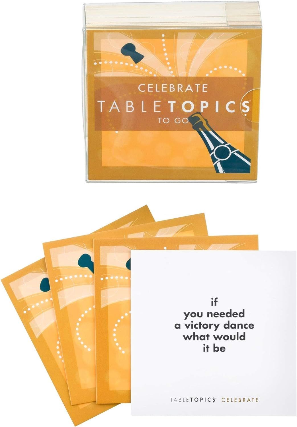 TableTopics to GO Celebrate - 40 Conversation Cards for Parties, Getting to Know You Game, Great ... | Amazon (US)