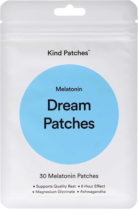 Kind Patches Melatonin Dream Patches - Sleep Patches - Sleep Aid with Ashwagandha to Improve Rest... | Amazon (US)